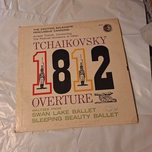 Tchaikovsky 1812 overture lp record
